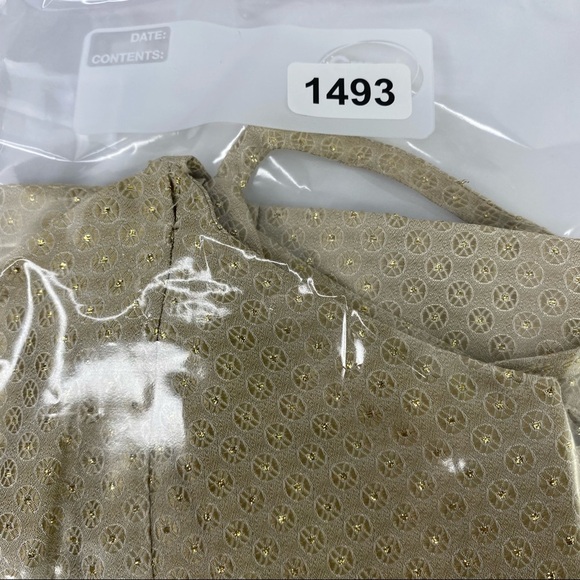 cach'e beautiful gold sparkling cropped top, 6 - Picture 10 of 13